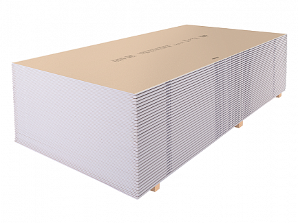 Гипсокартонный КНАУФ-лист стандартный 2700x1200x6,5мм